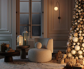 Decor Giáng Sinh phong cách "Quiet Luxury": Sang trọng, Tinh tế và không Phô trương